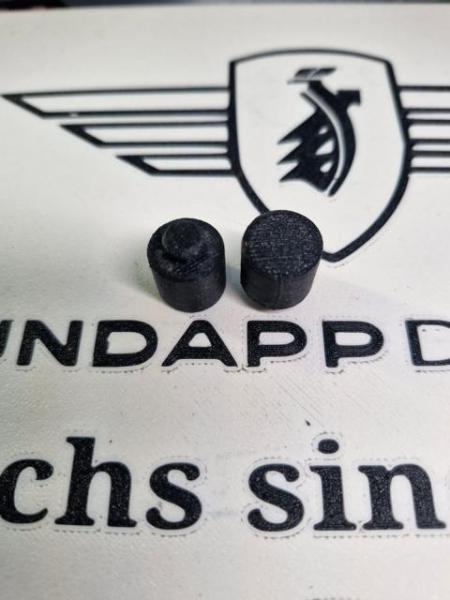 2 Stück Zündapp Gummipuffer für Gabel – Zündapp  Teilenummer: 432-12.141